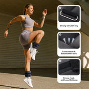 Sportneer Ankle Weights 0.5/1/2/3/5 LBS 1 Pair Wrist Leg Arm Weights for Women Men Kids Child with Adjustable Straps, Strength Weighted for Jogging Running Walking Fitness Gym Workout