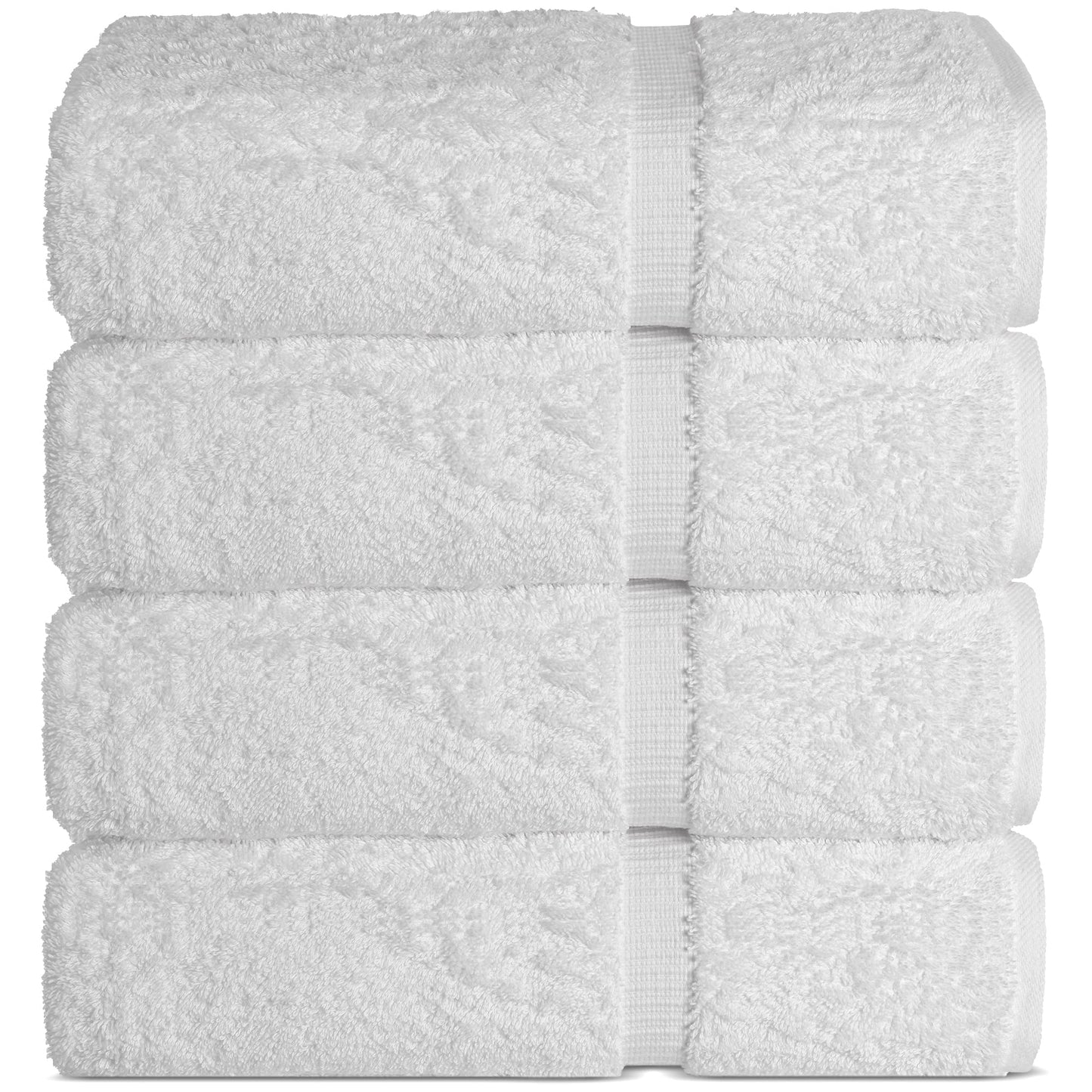 Chakir Turkish Linens | Hotel & Spa Quality 100% Cotton Premium Turkish Towels | Soft & Absorbent (4-Piece Bath Towels, Dark Gray)