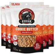 Kodiak Cakes Granola Pouch, Cookie Butter, High Protein, 100% Whole Grains (Pack of 5 pouches)