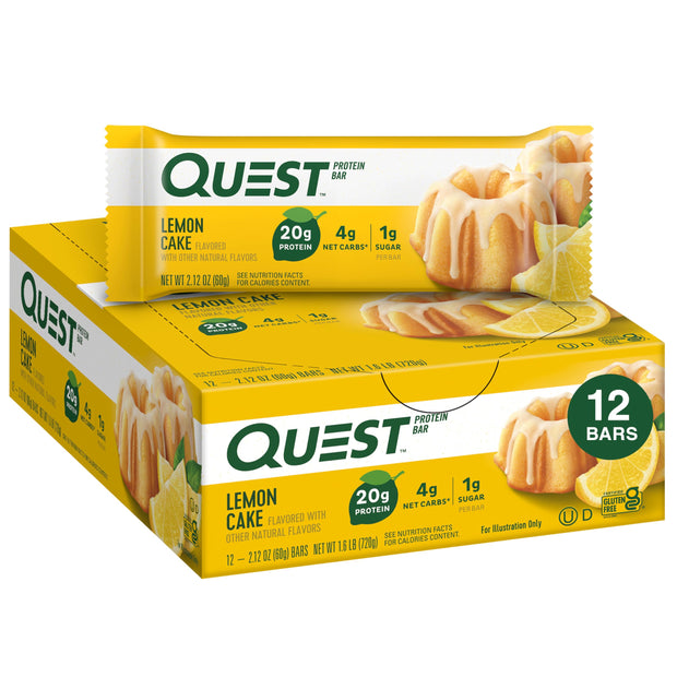 Quest Nutrition Fruit Flavored Variety Pack Protein Bars, High Protein, Low Carb, Gluten Free, Keto Friendly, 12 Count