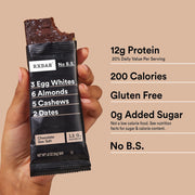 RXBAR Protein Bars, Protein Snack, Snack Bars, Chocolate Sea Salt, 9.1oz (5 Count)