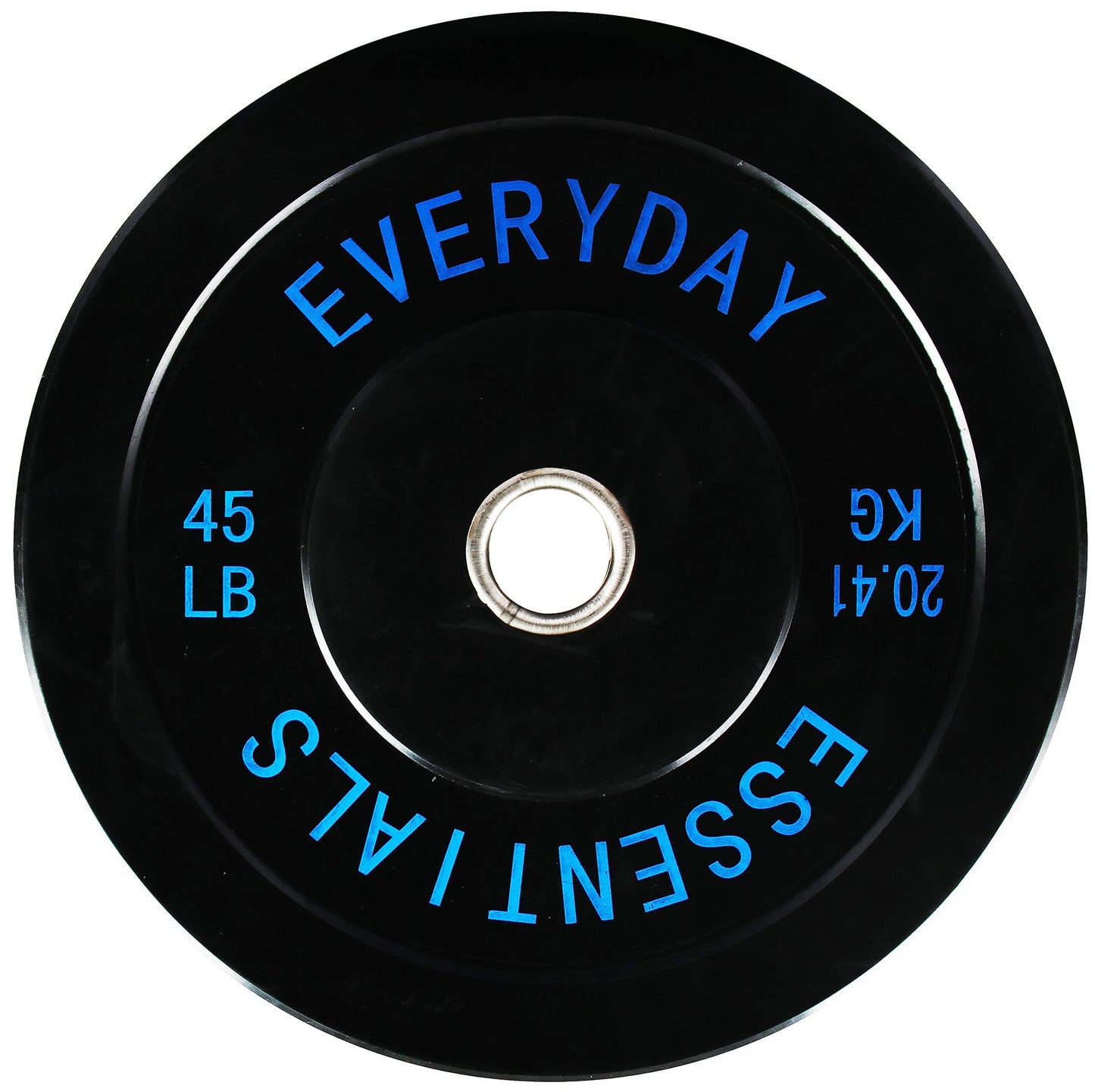 Olympic Barbell 2-Inch Rubber Bumper Plate Weight Set for Strength Training, Multiple Options