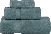 Superior Zero Twist 100% Cotton Bathroom Towels, Super Soft, Fluffy, and Absorbent, Premium Quality 6 Piece Towel Set with 2 Washcloths, 2 Hand Towels, and 2 Bath Towels, Coral