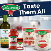 La San Marzano Marinara Sauce, 24 oz, Pasta Sauce Made in Italy, All Purpose Tomato Premium Quality, All Natural, Mediterranean Diet, Non GMO, Vegan, Gluten Free