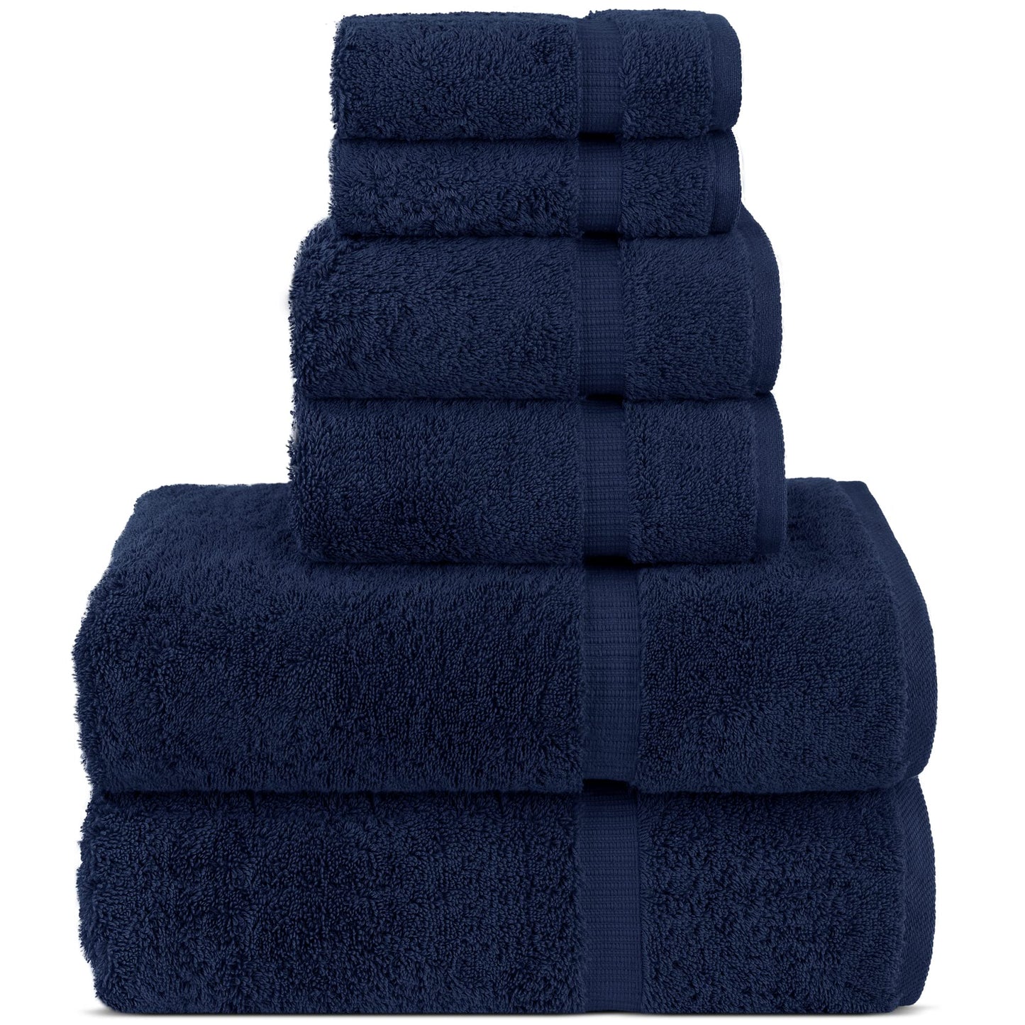 Chakir Turkish Linens | Hotel & Spa Quality 100% Cotton Premium Turkish Towels | Soft & Absorbent (4-Piece Bath Towels, Dark Gray)
