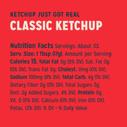 Sir Kensington's Classic Ketchup, Ketchup From Whole Tomatoes, No High Fructose Corn Syrup, Gluten Free, Certified Vegan, Non- GMO Project Verified, Shelf-Stable, 20 oz Pack of 2