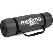 Maximo Fitness Yoga Mat - Multipurpose Exercise Mat for Men, Women and Kids, Ideal Non Slip Workout Mats for Yoga, Pilates, Gym Exercise with Carrying Strap