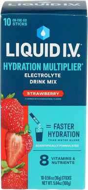 LIQUID IV Hydration Strwbry 10Ct Bx 5.64 OZ