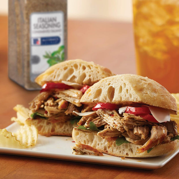 McCormick Culinary Italian Seasoning, 6.25 oz - One 6.25 Ounce Container of Italian Seasoning Blend for Mediterranean Cuisine, Perfect for Pasta Sauces, Meatballs, Pizza, Soups, Chicken and More