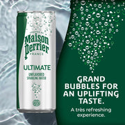 Maison Perrier Ultimate Sparkling Water, 11.15 Fl Oz Cans, 8 Count, 3 Pack