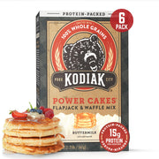 Kodiak Cakes Protein Pancake Power Cakes, Flapjack and Waffle Mix, Cinnamon Oat, 20 Ounce (Pack of 6) (10705599012683)