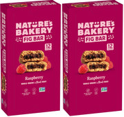 Nature’s Bakery Whole Wheat Fig Bars, Original Fig, Real Fruit, Vegan, Non-GMO, Snack bar, 1 box with 12 twin packs (12 twin packs)