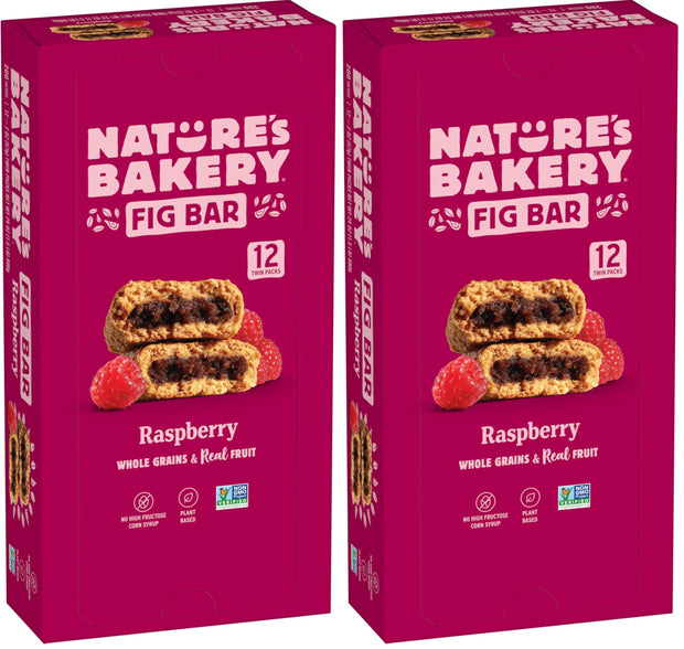 Nature’s Bakery Whole Wheat Fig Bars, Blueberry, Real Fruit, Vegan, Non-GMO, Snack bar, 6 Count (Pack of 6)