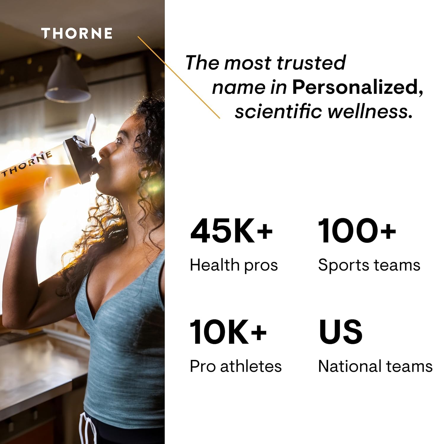THORNE Creatine - Micronized Creatine Monohydrate Powder, Amino Acid Support for Muscles, Cellular Energy & Cognitive Function* - Unflavored - NSF Certified for Sport - 5 g per Serving - 90 Servings