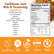 s.a.l.t. sisters Blackening Cajun Rub & Seasoning | All-Natural, Gluten Free, MSG Free, Non-GMO | Dry & Wet Rub Seasoning Base | Versatile Use for Chicken Wings, Brisket, Pulled Pork, and More | 1lb