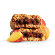Nature's Bakery Whole Wheat Fig Bars, Peach Apricot, 1- 12 Count Box of 2 oz Twin Packs (12 Packs), Vegan Snacks, Non-GMO