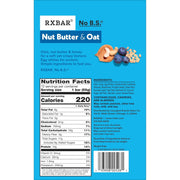 RXBAR Nut Butter and Oat Protein Bars, Protein Snacks, Snack Bars, Blueberry Cashew Butter, 23.2oz Box (12 Count)