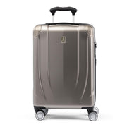 Travelpro Pathways 3 Hardside Expandable Luggage, 8 Spinner Wheels, Lightweight Hard Shell Suitcase, Cloud Grey, Checked Medium 25 Inch