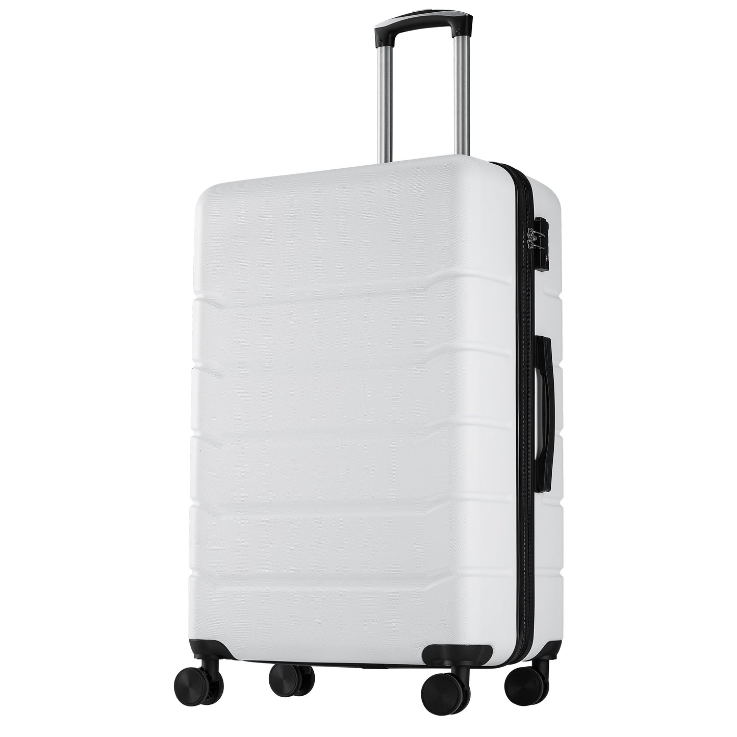 OLIXIS 3-Piece Luggage Set, 20/24/28 Inch Hardside Suitcases with Spinner Wheels, Lightweight ABS Hard Shell Travel Luggage, TSA Approved Lock, Expandable Carry-On & Checked Luggage–Blue