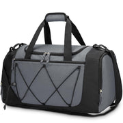 Vorspack Gym Bag for Men - 21 Inches Duffle Bag for Travel Lightweight Duffel Bag with Shoe Compartment Personal Item Travel Bag Weekender Bag for Travel Sports Gym - Black