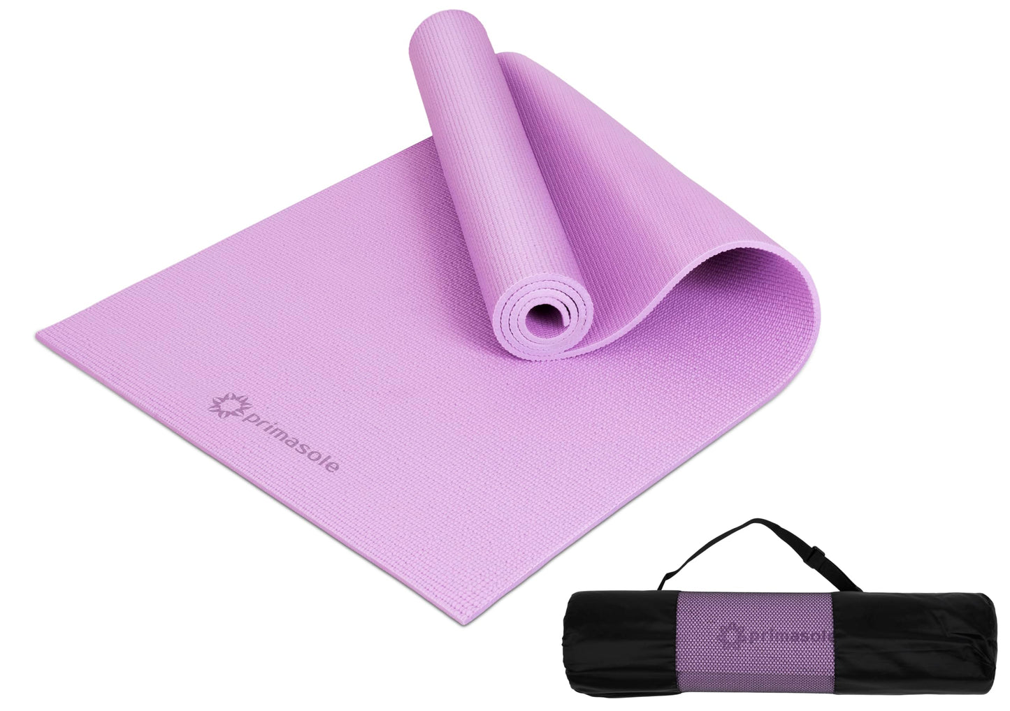 Yoga Mat with Carry Strap for Yoga Pilates Fitness and Floor Workout at Home and Gym Non-slip 9 colors