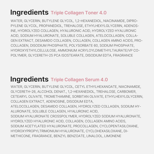 medicube Glass Skin Collagen Trial Kit | Korean Skincare Set and Kit | Gifts for women | 4-Step Skincare Set for glowy skin | Travel Size