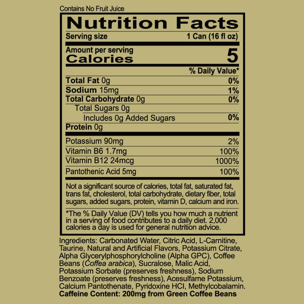 Redcon1 JOLT Cola Energy Drink – 200mg Caffeine, Zero Sugar, 16oz Can – Classic 80s Flavor, Nootropics, B-Vitamins, Metabolism Boost – Performance Energy Beverage (12 Pack)