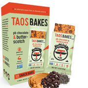Taos Bakes - Variety Pack - Breakfast Bars - High Protein and High Fiber packed Granola Bars - Gluten Free & Non-GMO - Healthy Snacks for Adults & Kids – Trail Mix Bars - 12 Pack, 1.8oz ea