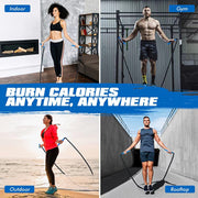 Jump Rope, Weighted Jump Rope for Fitness, Heavy Jump Ropes for Men Women Kids, Battle Skipping Ropes for Exercise, Suitable for Boxing, Cardio, Training Muscle Speed Home Gym Workout Equipment