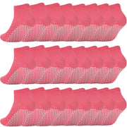 Pilates Grip Socks for Women Men Cute Non Slip Grippy Socks Woman for Yoga Barre Trampoline Hospital