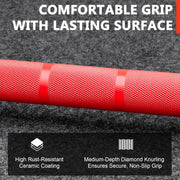 LIONSCOOL 7FT Olympic Barbell for Weightlifting, Power Lifting, 2 Inch Strength Training Bar for Squats, Deadlifts, Presses, Rows, Curls - 700lbs/1000lbs/1500lbs Capacity