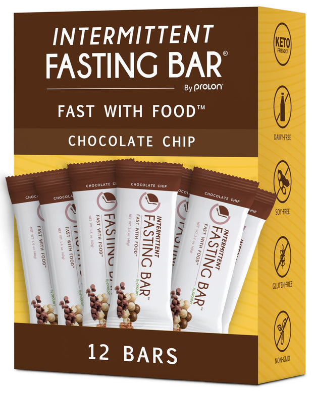 Prolon Fasting Bars | 5g Protein, 7g Fiber | Keto-Friendly, Gluten-Free, Dairy-Free, Plant-Based | Nutrition for Intermittent Fasting | Formulated to Not Break Your Fast | Coconut Macadamia Nut (24 Count)