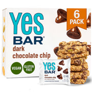YES Bar – Black Sesame Sea Salt – Plant Based Protein, Decadent Snack Bar – Vegan, Paleo, Gluten Free, Dairy Free, Low Sugar, Healthy Snack, Breakfast, Low Carb, Keto Friendly (Pack of 6)