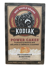 Kodiak Cakes Power Cakes Variety Pack - Protein Pancake Mix Just Add Water - 100% Whole Grain Flapjack and Protein Waffle Mix - Buttermilk (2, 20oz) and Chocolate Chip (1, 18oz) Pancake Mix Bulk