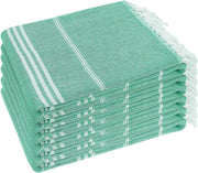Turkish Beach Towel 6 Pack Beach Towels 36"x71" Beach Towel Oversized Sand Free Turkish Towel Quick Dry Bath Towels Teal
