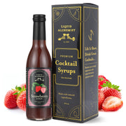Liquid Alchemist Raspberry Syrup for Drinks - Real Ingredients Make our Raspberry Puree for Drinks the Perfect Drink Mixer - Our Cocktail Syrup is Non-GMO & Vegan (25.4 oz)