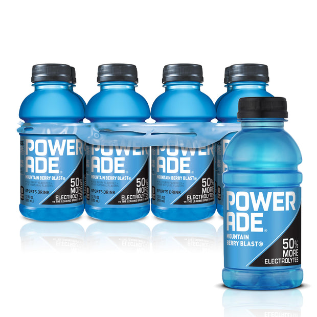 POWERADE Sports Drink Mountain Berry Blast, 20 Ounce (Pack of 24)