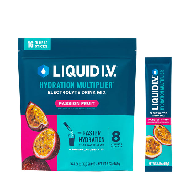 Liquid I.V.® Hydration Multiplier - Lemon Lime | Electrolyte Powder Drink Mix | 1 Pack (16 Servings)
