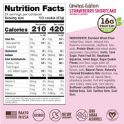 Lenny & Larry's The Complete Cookie, Strawberry Shortcake Limited Edition, Soft Baked, 16g Plant Protein, Vegan, Non-GMO, 4 Ounce (Pack of 12)