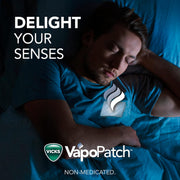 Vicks VapoPatch, Wearable Mess-Free Aroma Patch, Soothing & Comforting Non-Medicated Vicks Vapors, For Adults & Children Ages 6+, 5ct (2 pack)