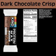 KIND Protein MAX Variety Pack, 4 Flavors, High Protein Keto Snack Bars, 20g Protein, Low Sugar (0g Added), Gluten Free, 12 Bars