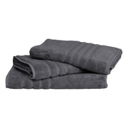 Mosobam Luxury Turkish Set of 2 Bath Towels 30X58 Light Taupe Oversize 700 GSM Bamboo Viscose & Aegean Turkish Combed Cotton