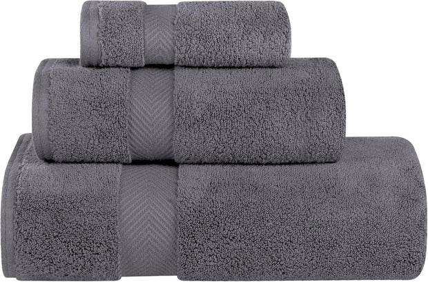 Superior Zero Twist 100% Cotton Bathroom Towels, Super Soft, Fluffy, and Absorbent, Premium Quality 6 Piece Towel Set with 2 Washcloths, 2 Hand Towels, and 2 Bath Towels, Coral