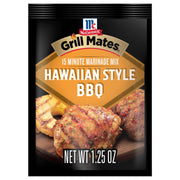 McCormick Grill Mates Marinade Mix, Asian BBQ, Korean-Inspired, 15 Minute Marinade for Chicken, Steak, and More, 1.25 oz (Pack of 12)