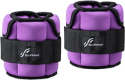 Sportneer Upgrade Adjustable Ankle and Wrist Weights for Women and Men 1-7 lbs / 1-10 lbs Set | Comfortable, Secure Fit for Walking, Running, Fitness, Physical Therapy, Home Gym