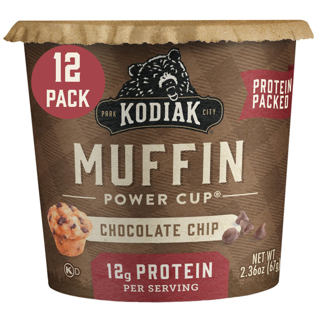 Kodiak Cakes Minute Muffins, Mountain Blueberry, 2.29 Ounce (Pack of 12) (Packaging May Vary)