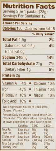 Quaker Instant Grits, Butter, 12 Ounce