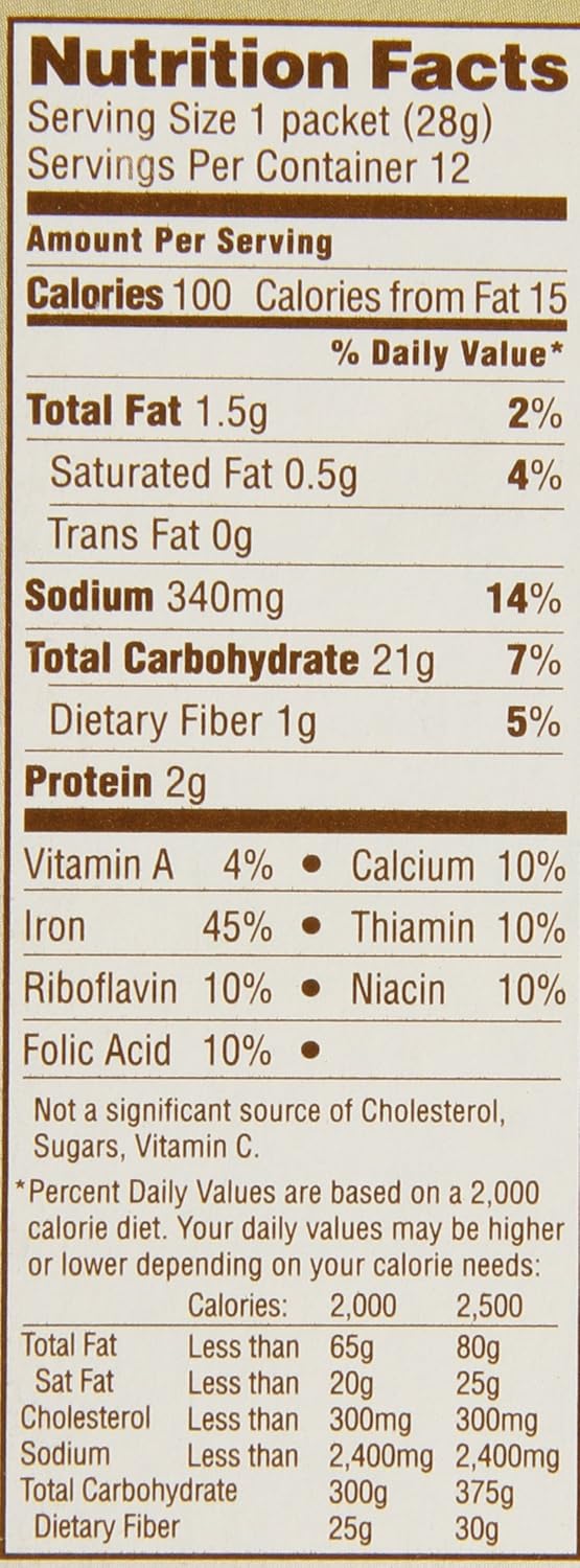 Quaker Instant Grits, Butter, 12 Ounce
