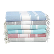 LANE LINEN 6 Pack Oversized Pre-Washed Lightweight Quick Dry Coral Beach Towels - 39"x71"