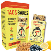 Taos Bakes - Variety Pack - Breakfast Bars - High Protein and High Fiber packed Granola Bars - Gluten Free & Non-GMO - Healthy Snacks for Adults & Kids – Trail Mix Bars - 12 Pack, 1.8oz ea